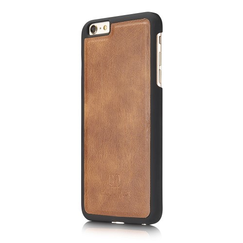 iPhone 6 Pluss/6s Pluss 5,5" 2i1 Etui m/3 kortlommer Classic Lys Brun