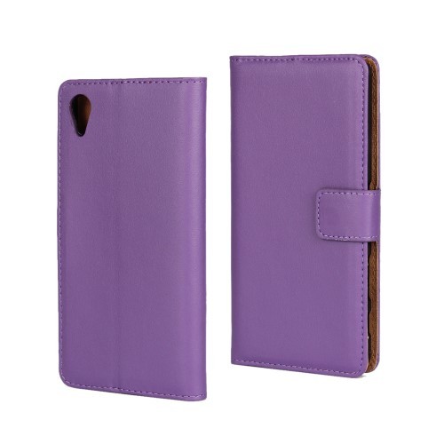 Lommebok Etui for Xperia X Performance Genuine Lilla