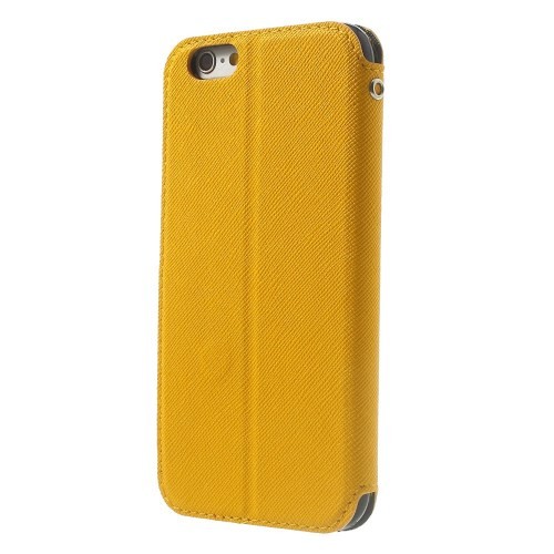 Etui for iPhone 6 Roar m/Skjermvindu Gul