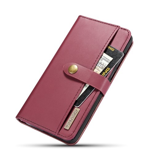 Huawei P30 2i1 Etui m/3 kortlommer Classic Lux Rød