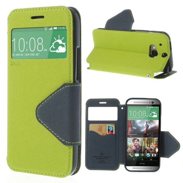 Slimbook Etui for HTC One (M8) Lime