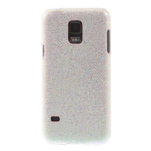 Deksel for Samsung Galaxy S5 Mini Glitter Hvit