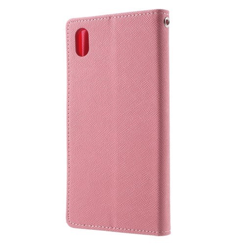 Lommebok Etui for Sony Xperia Z3+ Mercury Lys Rosa