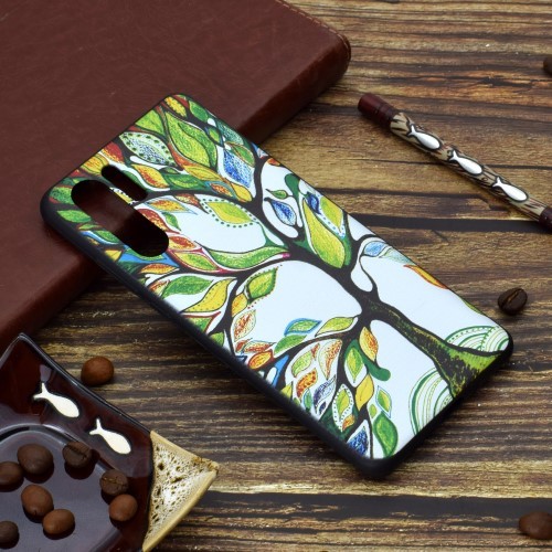 Huawei P30 Pro Deksel Art Color Tree