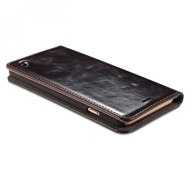 iPhone 6/6s 4,7" Klassisk Etui m/1 kortlomme Brun