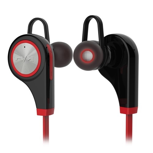 Bluetooth Handsfree Stereo Øreplugger Sporty Mini Rød