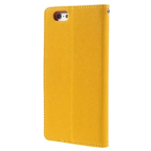 Etui m/kortlommer for iPhone 6/6s Mercury Gul