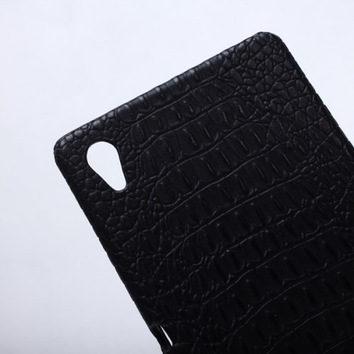 Deksel Xperia Z3+ Croco Svart