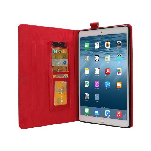 iPad 9.7 (2017/2018) Bok Etui Rød