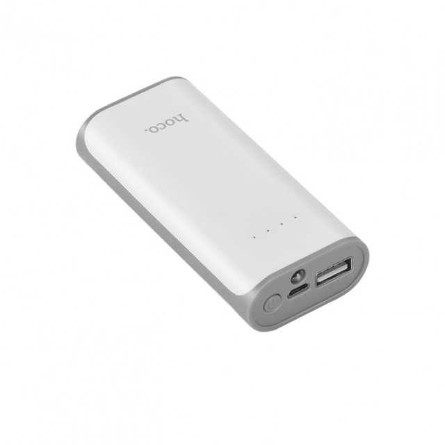 Hoco Strømbank 5200mAh for Smarttelefoner Hvit