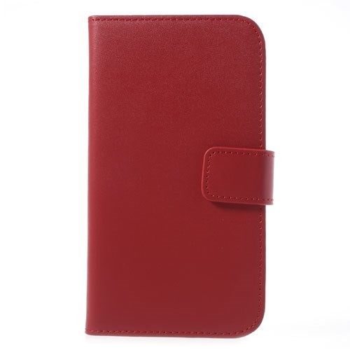 Lommebok Etui for iPhone 6 Pluss Genuine Rød