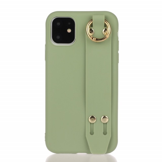 iPhone 12 Mini 5,4 Deksel m/Håndreim Grønn