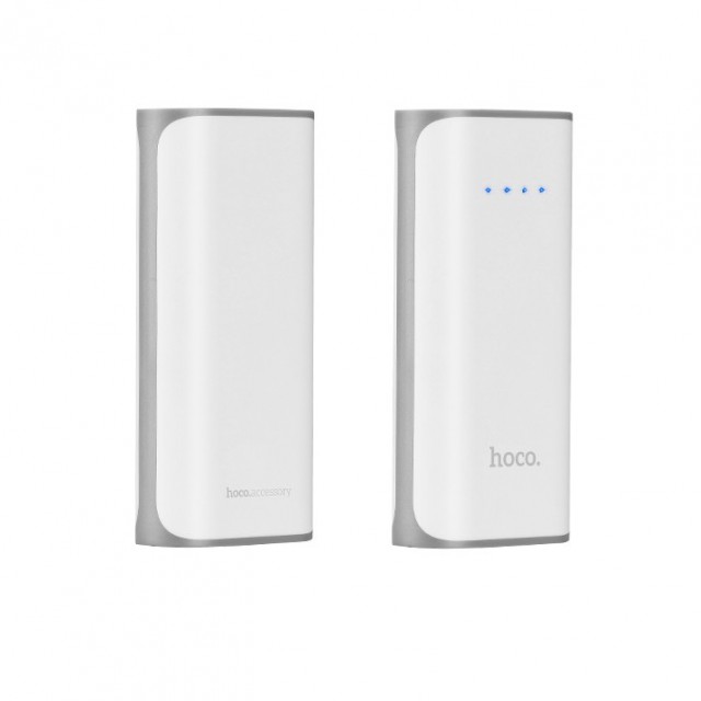 Hoco Strømbank 5200mAh for Smarttelefoner Hvit