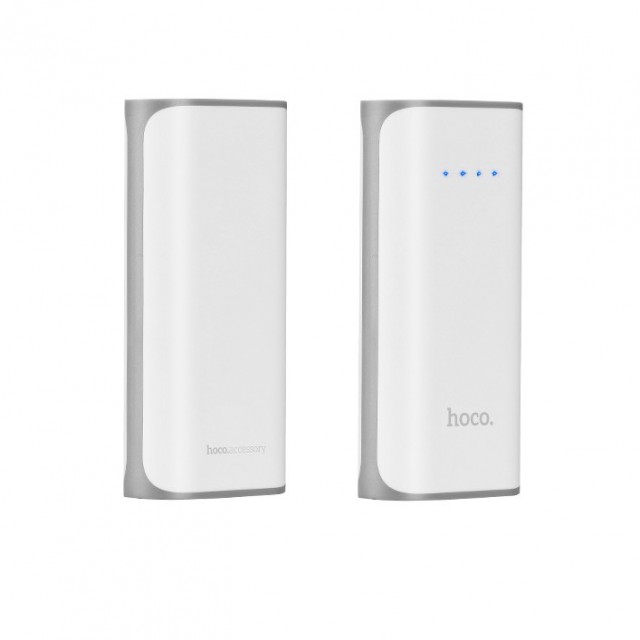 Hoco Strømbank 5200mAh for Smarttelefoner Hvit