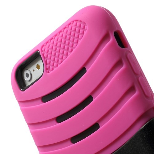 Deksel for iPhone 6 Pluss Heavy-Duty Rosa