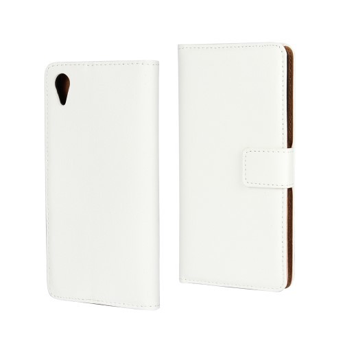 Lommebok Etui for Xperia X Performance Genuine Hvit