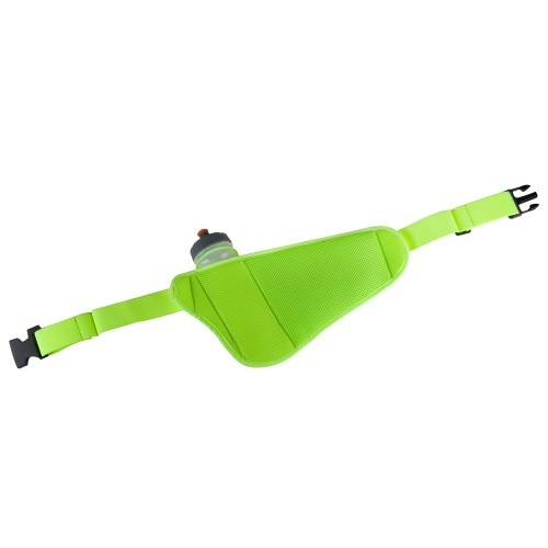Sportsbelte til Mobil m/ lomme til drikkeflaske - Limegrønn