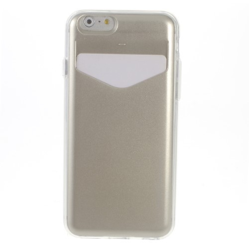 Deksel for iPhone 6/6s m/kortlomme Gull