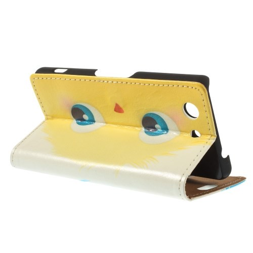 Lommebok Etui for Sony Xperia Z3 Compact Happy Monster 1