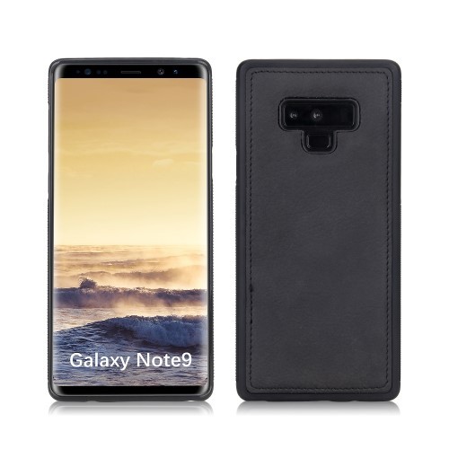Galaxy Note 9 2i1 Mobilveske Retro Zipper - Svart