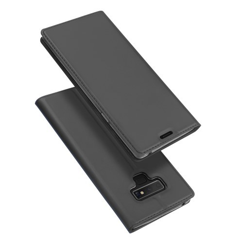 Galaxy Note 9 Slimbook Etui m/1 kortlomme Koksgrå