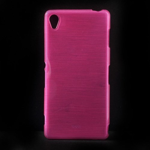 Deksel Xperia Z3 Mykplast Metallic Rosa