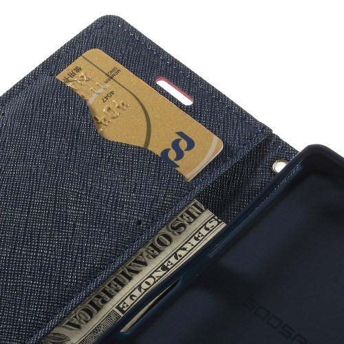 Lommebok Etui for Sony Xperia Z3 Compact Mercury Mørk Rosa