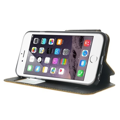 Etui for iPhone 6 Roar m/Skjermvindu Gul