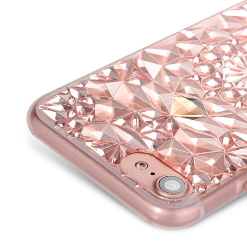 iPhone 6/6s 4,7 Deksel Krystall Champagne