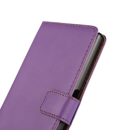 Lommebok Etui for Xperia Z5 Compact Genuine Lilla