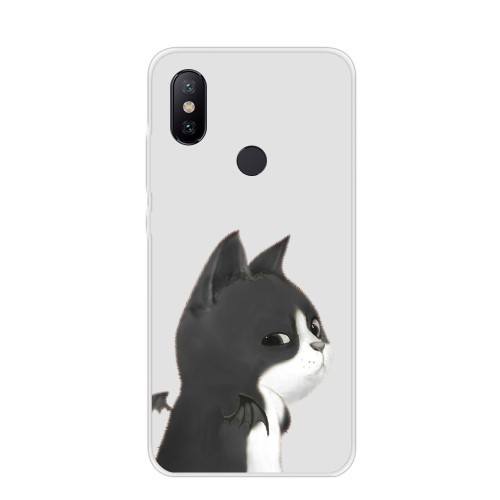 Xiaomi Mi A2 Deksel Art Flying Cat
