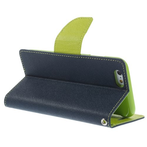 Etui m/kortlommer for iPhone 6/6s Mercury Mørk Blå