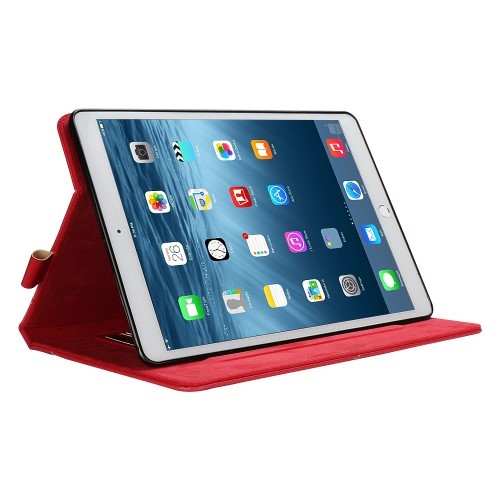 iPad 9.7 (2017/2018) Bok Etui Rød