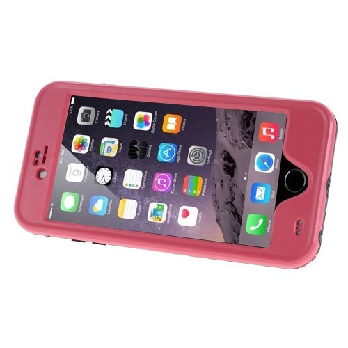 Vanntett Deksel for iPhone 6 Pluss Rosa