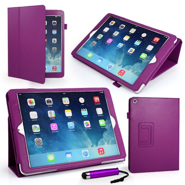 Mappe Etui Premium for iPad Air Lilla