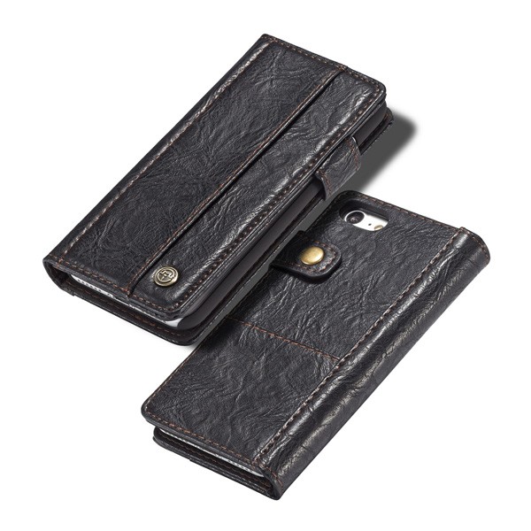 iPhone 6/6s Lommebok Etui m/kortlommer Urban Svart