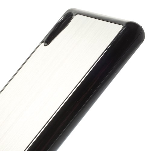 Deksel Xperia Z3+ Metall Sølv