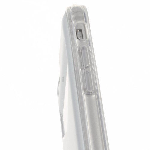 Deksel for iPhone 6/6s m/kortlomme Sølv