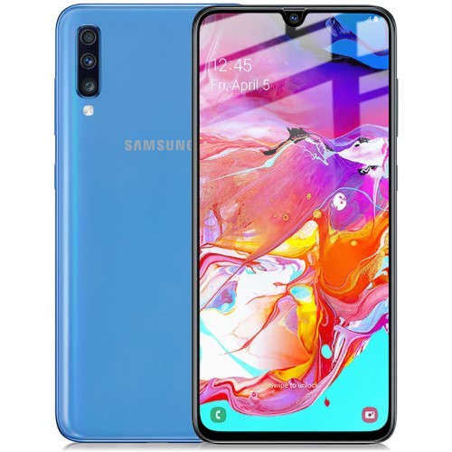 Galaxy A70 (2019) Heldekkende Skjermbeskytter av herdet glass