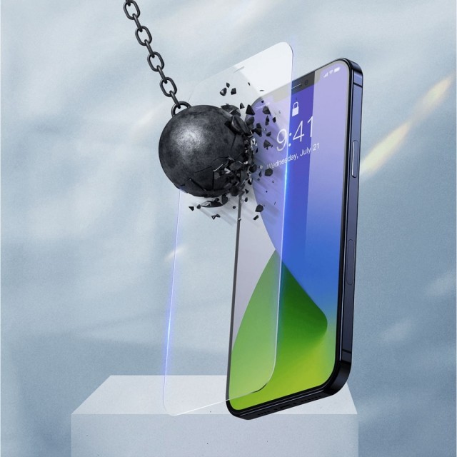 iPhone 12 Pro Max 6,7" 2 Pack Glasskjermbeskytter m/ Monteringsverktøy