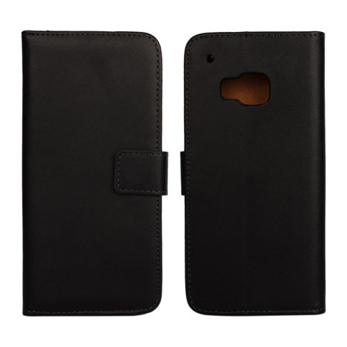 Lommebok Etui for HTC One M9 Genuine Svart