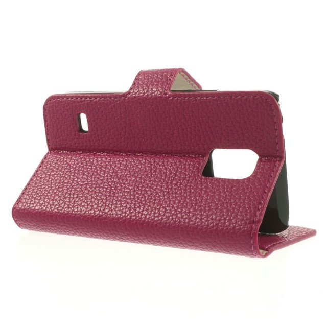 Lommebok Etui for Samsung Galaxy S5 Mini Classic Rosa