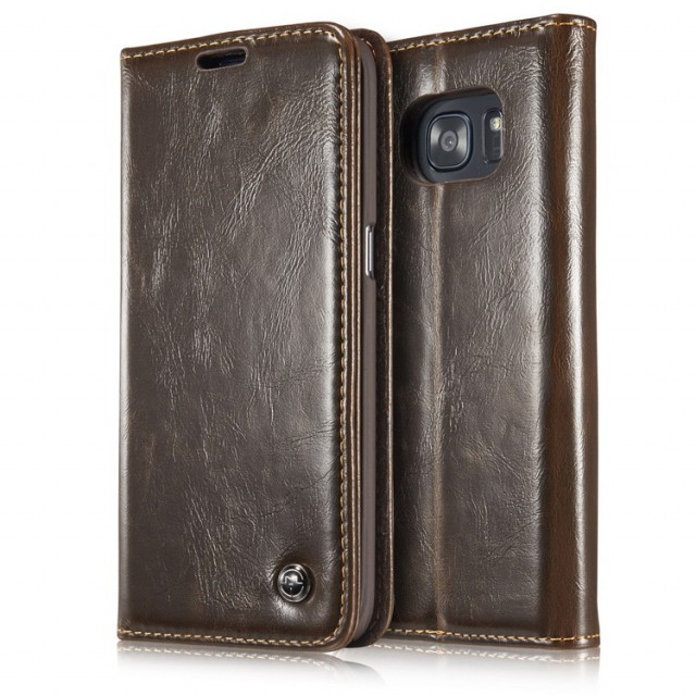 Xperia Z3+ Klassisk Etui m/1 kortlomme Brun