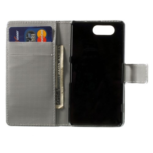 Lommebok Etui for Sony Xperia Z3 Compact Hippie 1