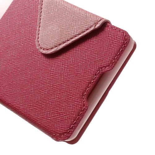 Slimbook Etui for Sony Xperia Z3 Roar Mørk Rosa