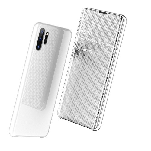 Galaxy Note 10+ (Pluss) Slimbook Mirror Hvit