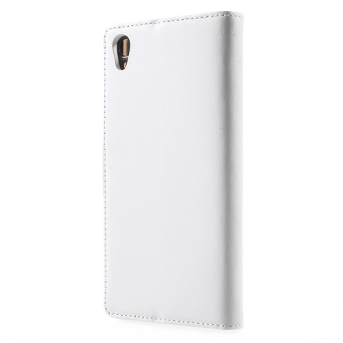 Lommebok Etui for Xperia Z3+ Genuine Hvit