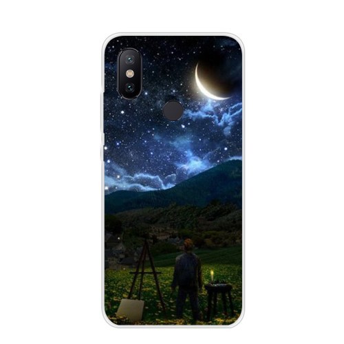 Xiaomi Mi A2 Deksel Art Tiny Moon