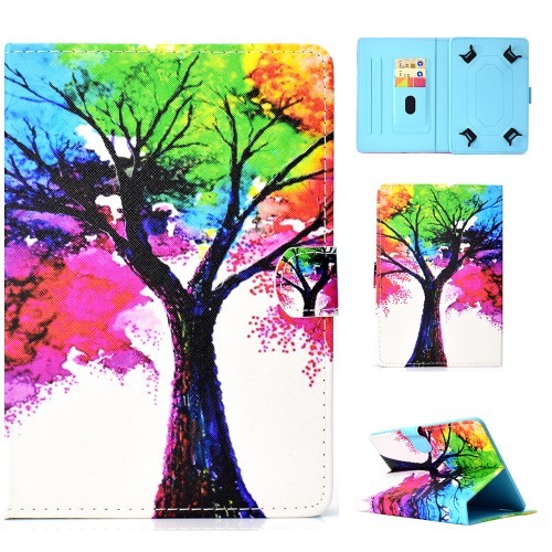 Universalt Nettbrettetui 9-10" Art Color Tree