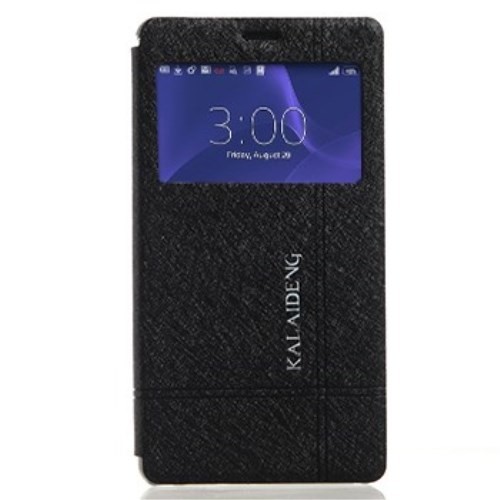 Slimbook Etui for Sony Xperia Z3 Compact Ice Svart